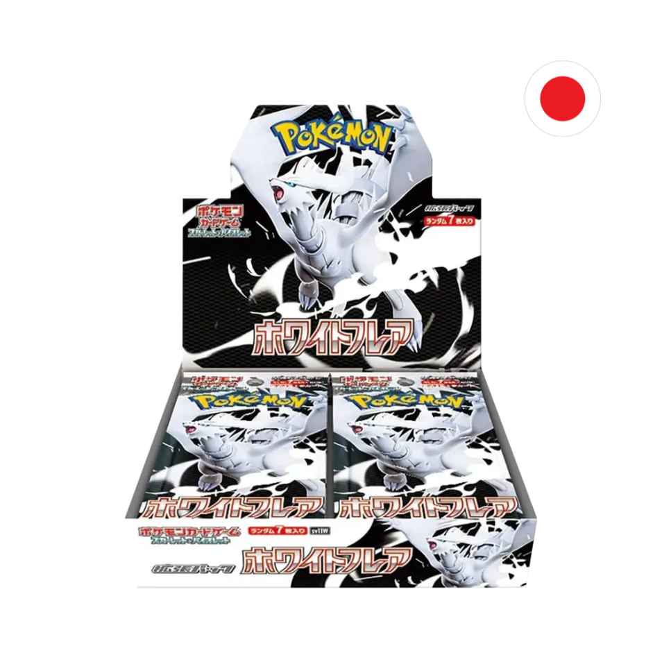 CAJA WHITE FLARE - JAPONES