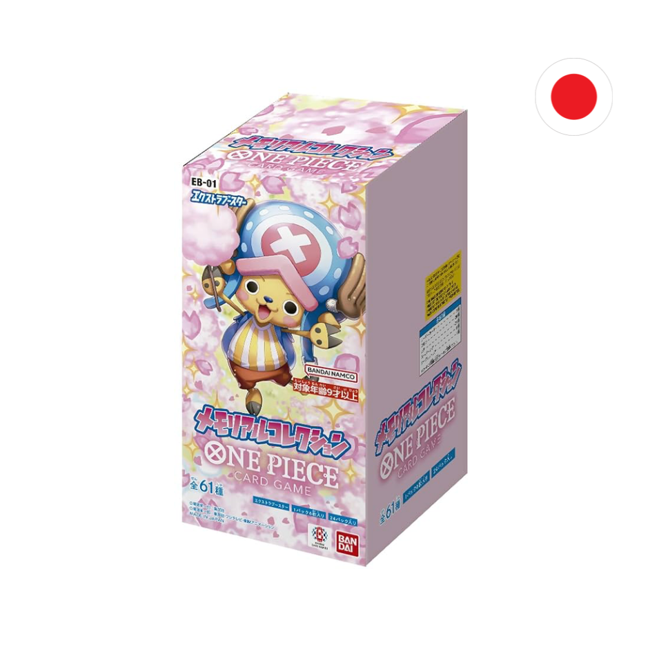 CAJA ONE PIECE EB01 MEMORIAL COLLECTION - JAPONES
