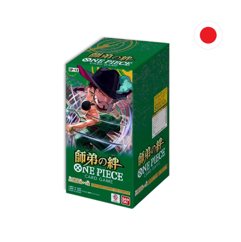 CAJA ONE PIECE OP12 LEGACY OF THE MASTER - JAPONES