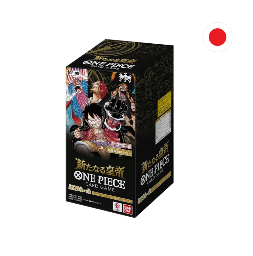CAJA ONE PIECE OP09 FOUR EMPERORS - JAPONES