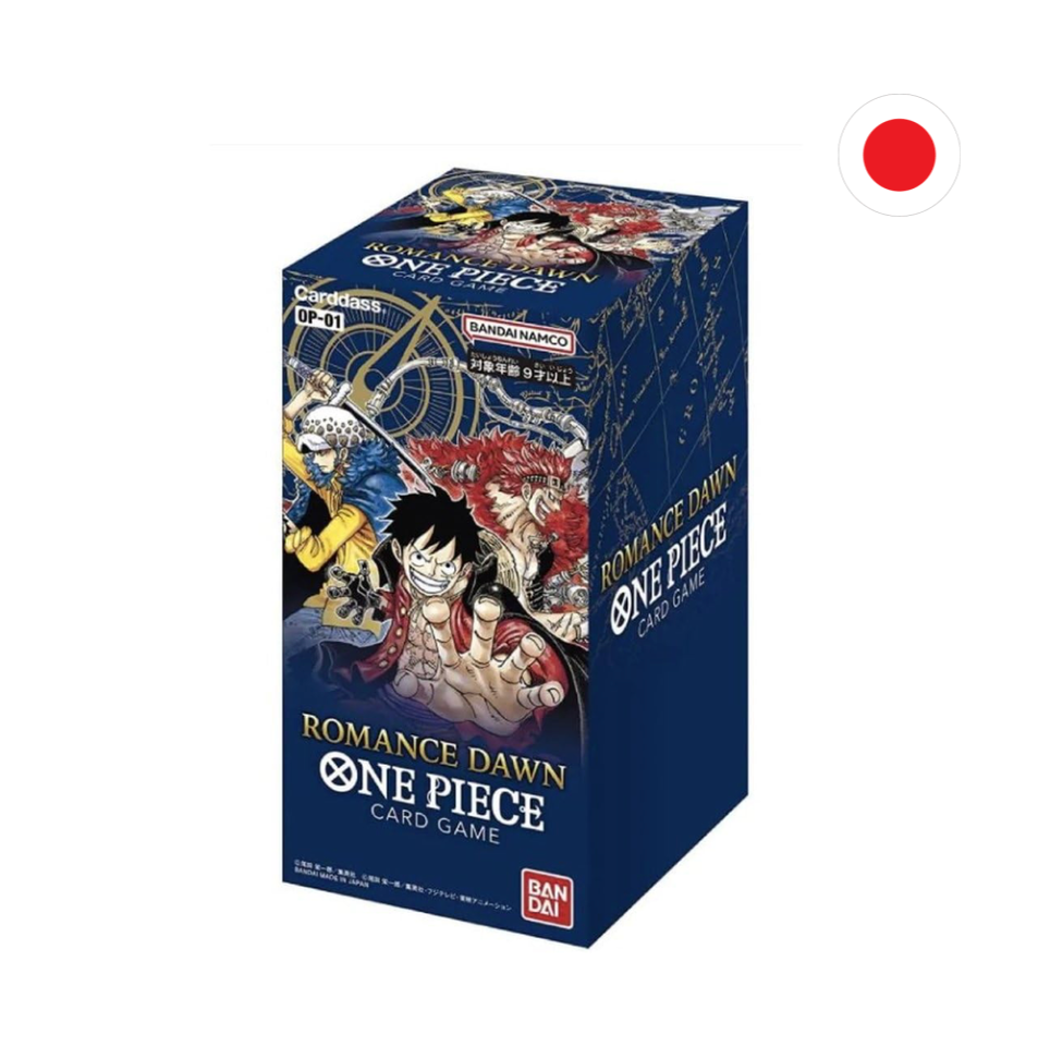 CAJA ONE PIECE OP01 ROMANCE DAWN - JAPONES