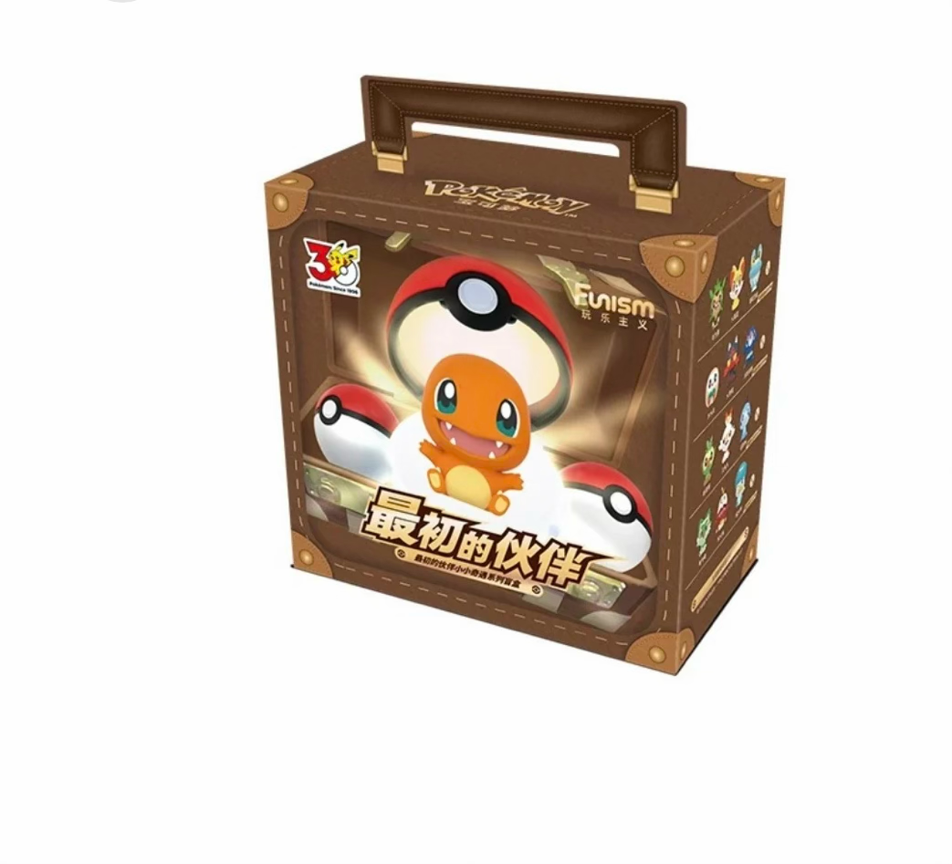 Funism Pokemon First Partners blind box packaging