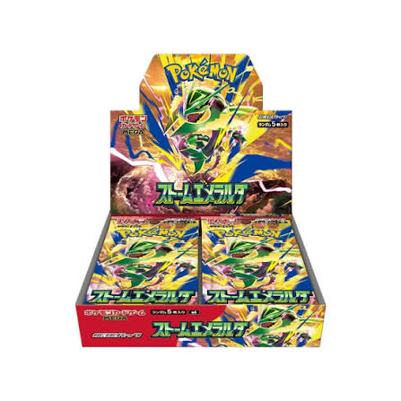 Storm Emerald Booster Box Japonés NEW