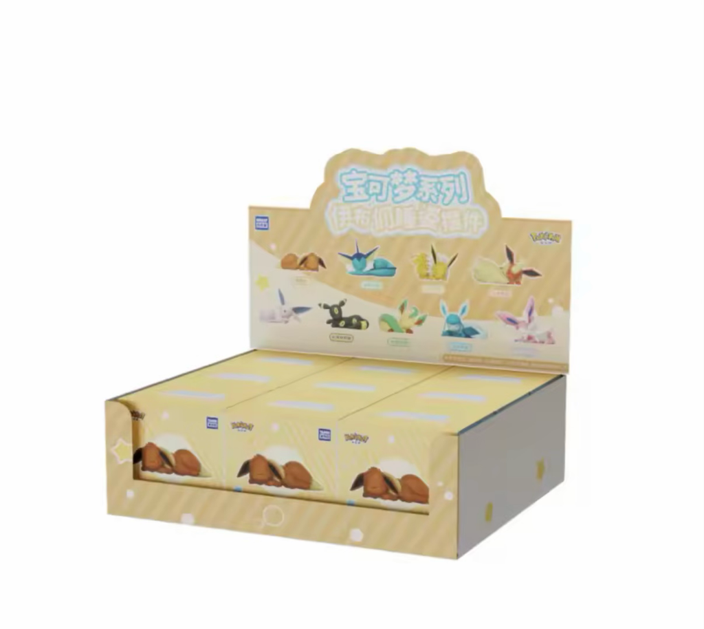 Pokemon Sleeping Eevee Series Figure Blind Box case